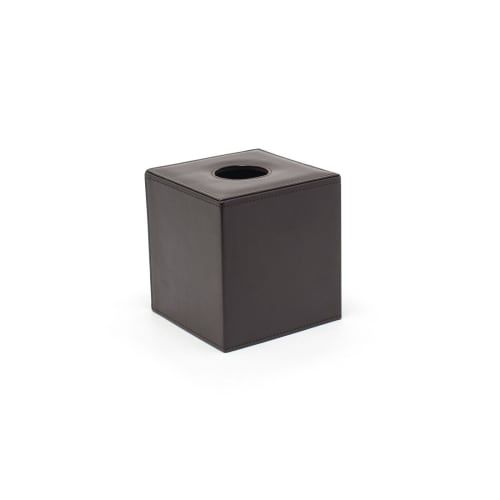 London Tissue Box Cover, Brown